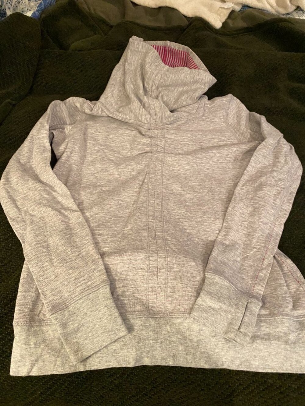 Lululemon Athletica Cowlneck Gray